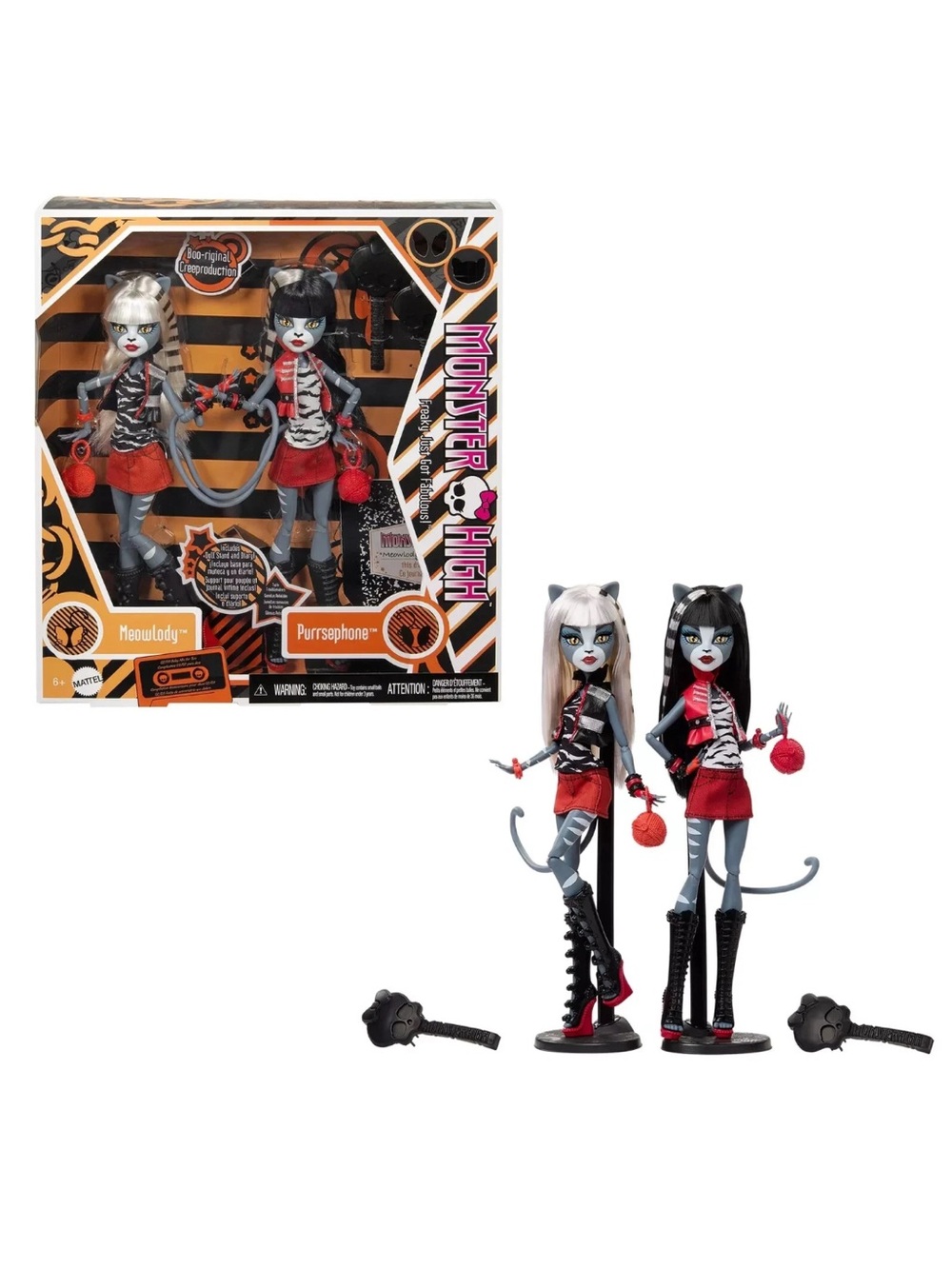 monster high Meowlody & Purrsephone 2-pack Boo-Original Creeproduction. New rare